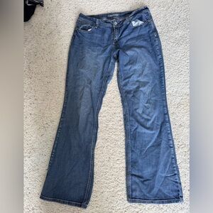 Maurice’s Women Blue Jeans Curvy Fit Long